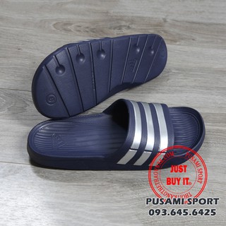 Dép Adidas đúc (màu xanh tím than)