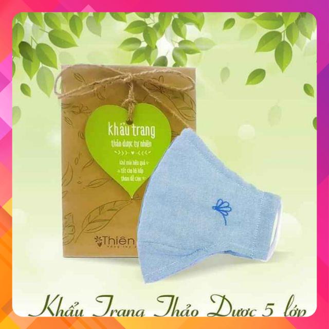 Khẩu trang thảo dược 5 lớp