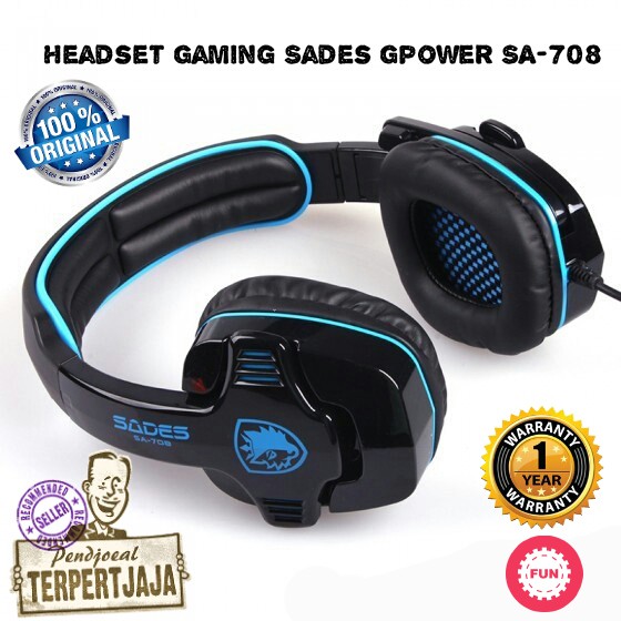 Tai Nghe Gaming Hiệu Sades Gpower Sa-708