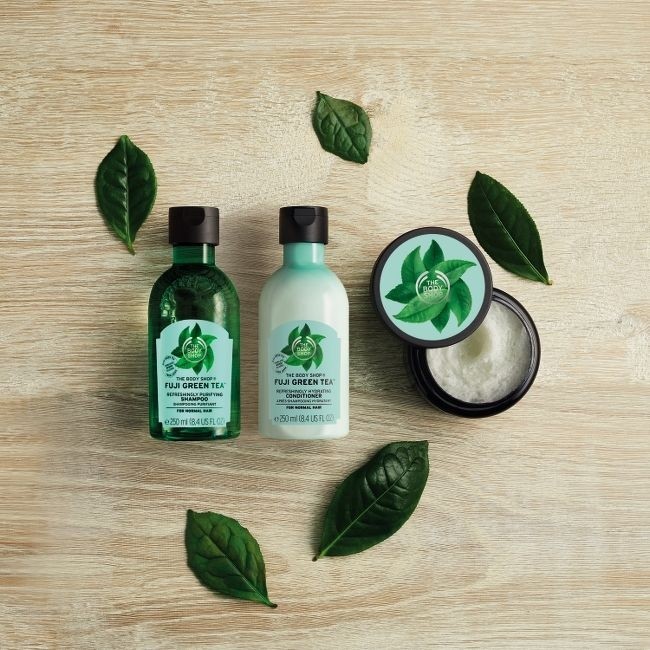 Dầu gội The Body Shop Fuji Green Tea Refreshingly Purifying Shampoo 400ml