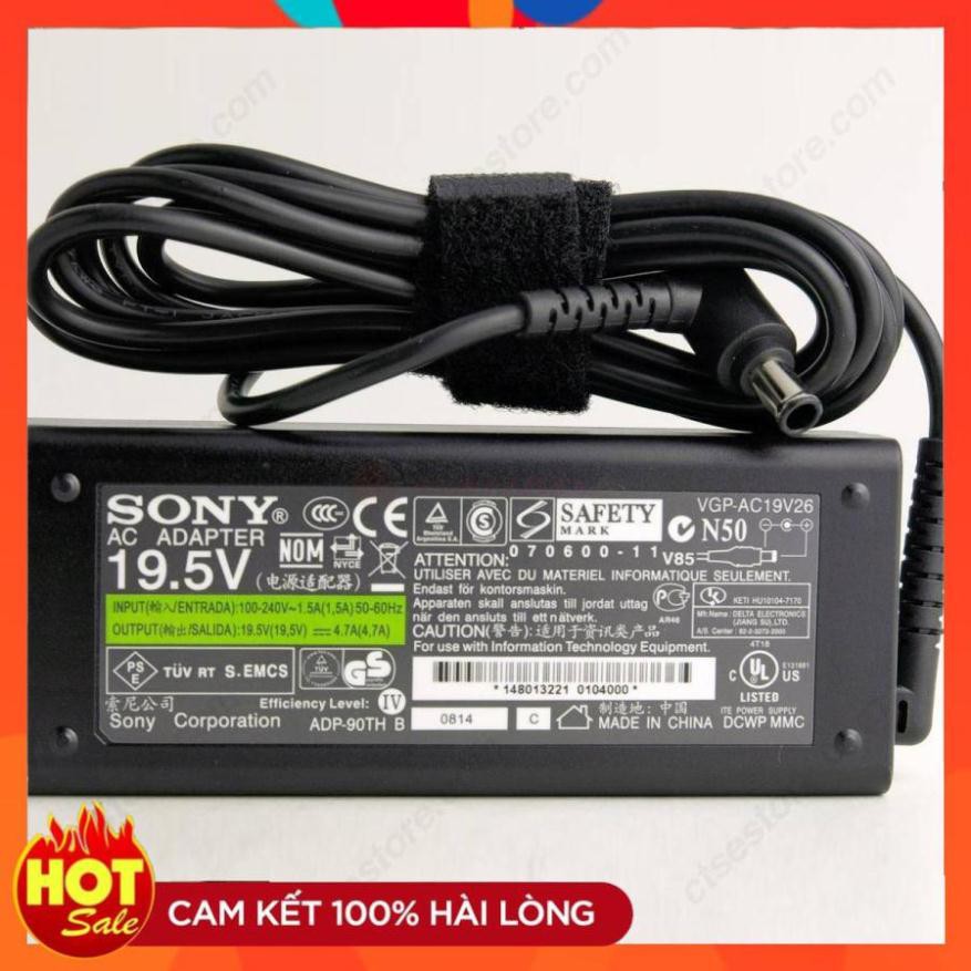 [BH12Tháng] Sạc Laptop Sony Vaio PCGGR PCG-GR PCGGRS PCG-GRS PCGGRT PCG-GRT 4.7A