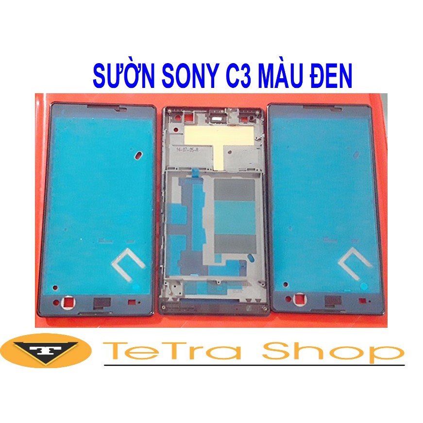 SƯỜN SONY C3 MÀU ĐEN