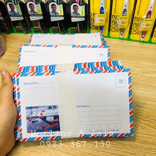 Set 10 phong bì hàng dầy đẹp có keo dán sẵn tiện lợi
