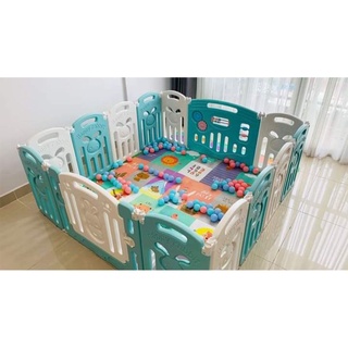 Quây nhựa gấp gọn nguyên sinh cho bé [ Tặng combo quà ]