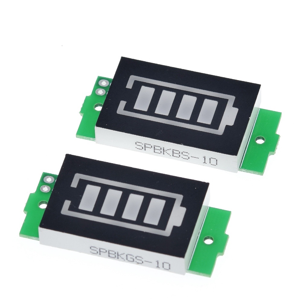 Mô đun kiểm tra dung lượng pin Lithium 1S đến 8S 3.7V mạch kiểm tra dung lượng pin Lipo màn hình xanh lục 2S 3S 4S 5S 6S