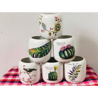 Chậu cây để bàn mini siêu dễ thương