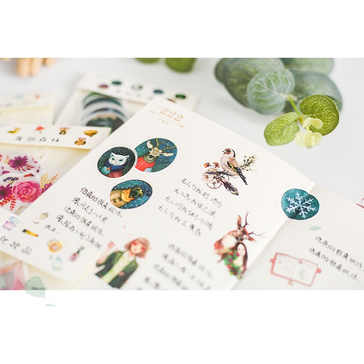 Bộ 32 miếng dán trang trí thiết kế sáng tạo