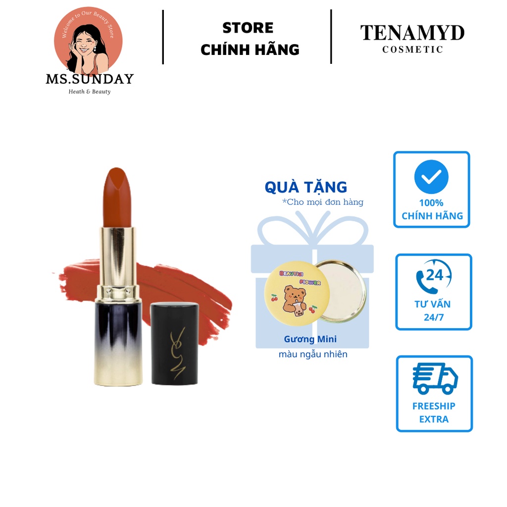 Tenamyd Smooth Matte Lipstick- Son lì mềm mượt