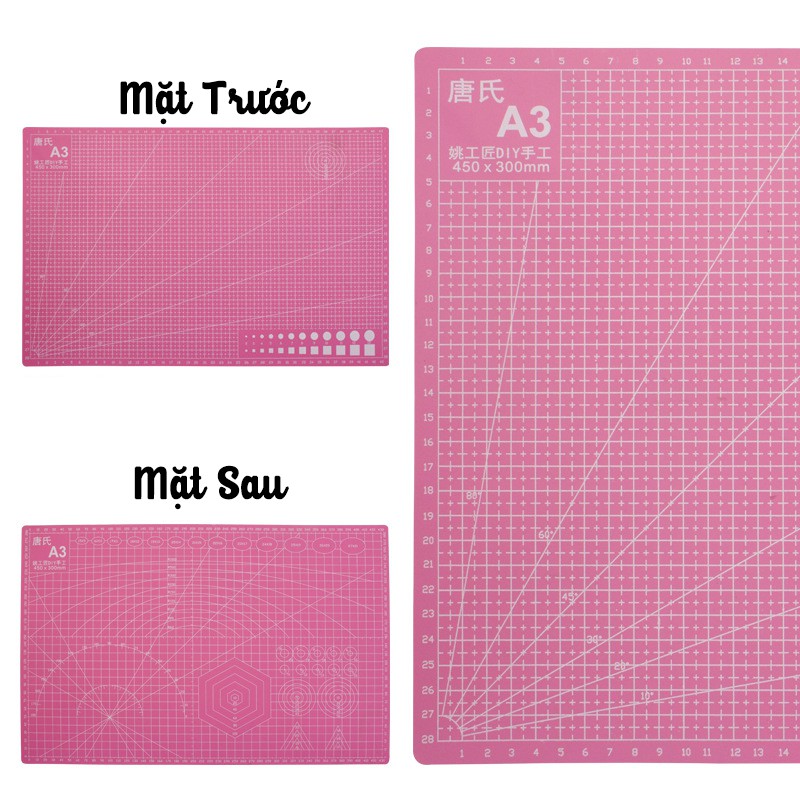 Tấm Lót Cắt - Cutting Mat PVC Làm Thủ Công, Handmade