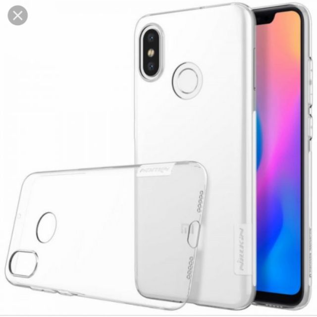 Ốp lưng dẻo trong suốt nillkin cho Xiaomi MI8 chính hãng