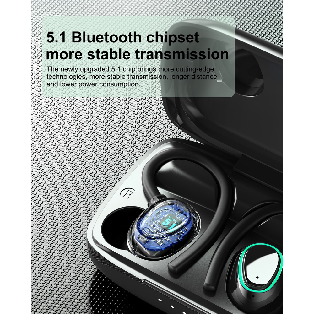 Tai Nghe Newmsnr Nhét Tai Bluetooth Không Dây Có Micro Chất Lượng Cao