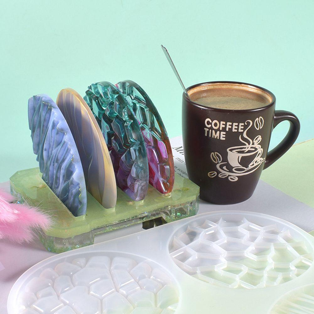 LANSEL Khuôn Silicone Làm Giá Đỡ Epoxy Resin DIY Chống Bỏng Tiện Lợi