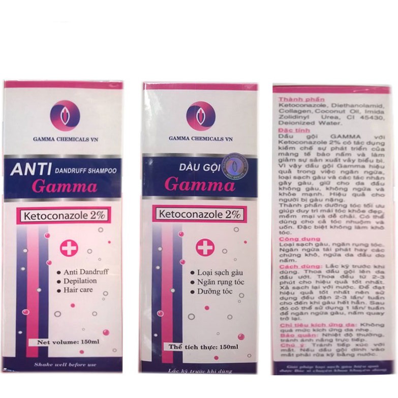 Dầu gội trị gàu Gamma
