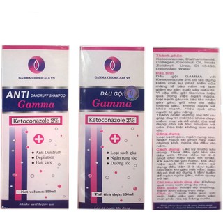 Dầu gội trị gàu Gamma