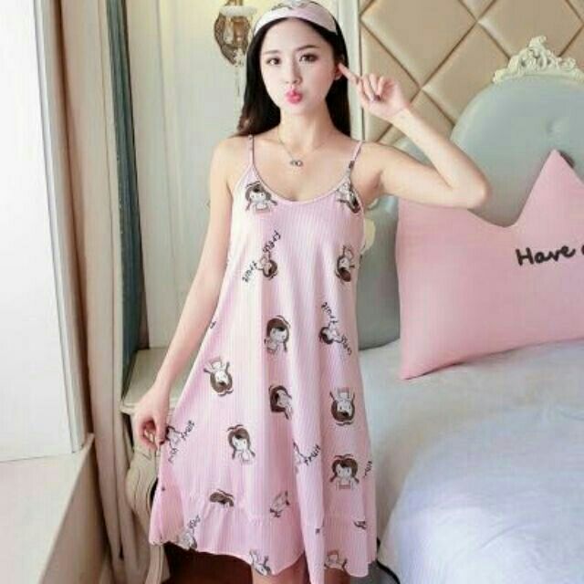 Váy ngủ siêu mát kute