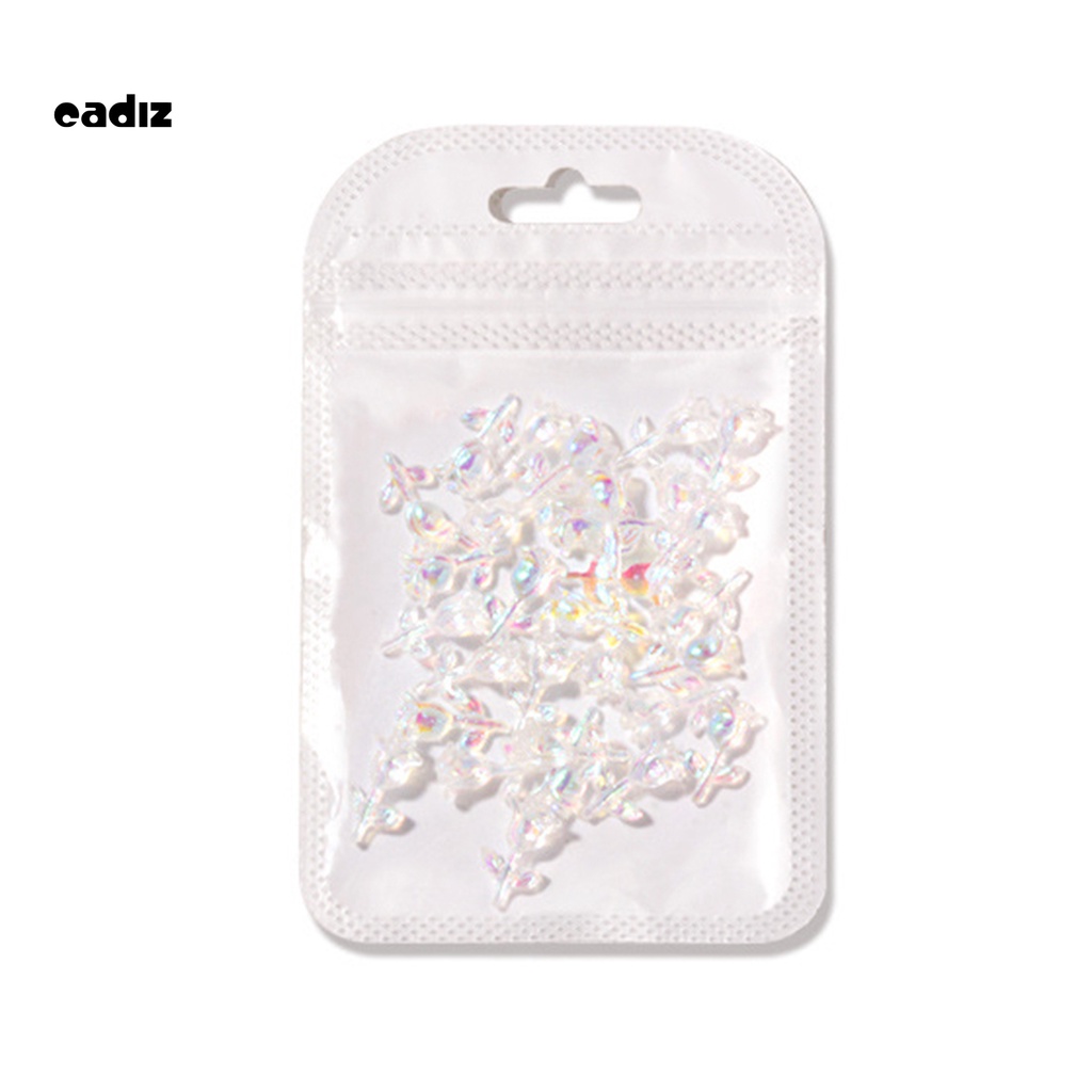 [Hàng mới về] Hoa hồng bằng nhựa resin cực quang 3D trang trí móng tay nghệ thuật