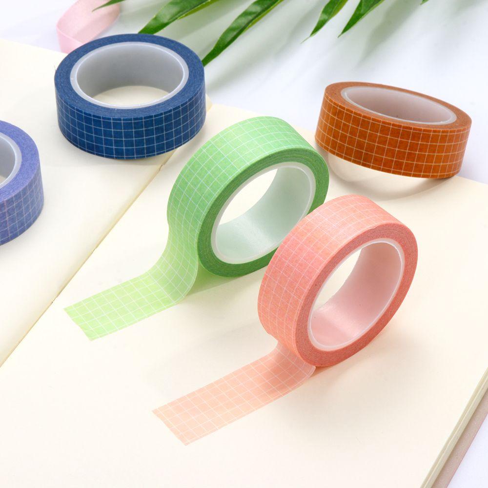 PISTA Cuộn Băng Keo Dán Trang Trí Sổ Tay / Đồ Dùng Văn Phòng Phẩm Dài 10M