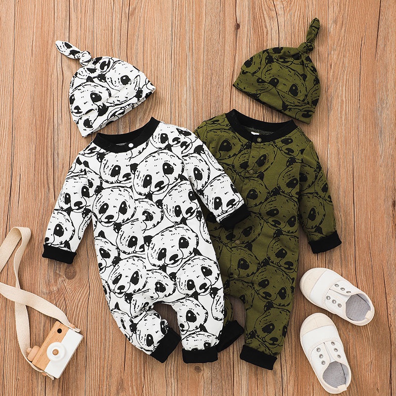 Body bé trai đồ sơ sinh từ 0 đến 24 tháng bodysuit liền thân hoạt hình mùa hè dài tay quần áo cho bé trẻ em