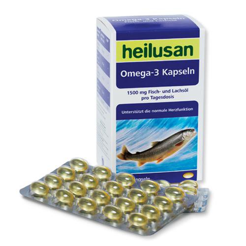 Heilusan Omega 3 - Bổ sung DHA, EPA và Vitamin E. Hỗ trợ quá trình phát triển não bộ, tốt cho tim mạch, mắt, da