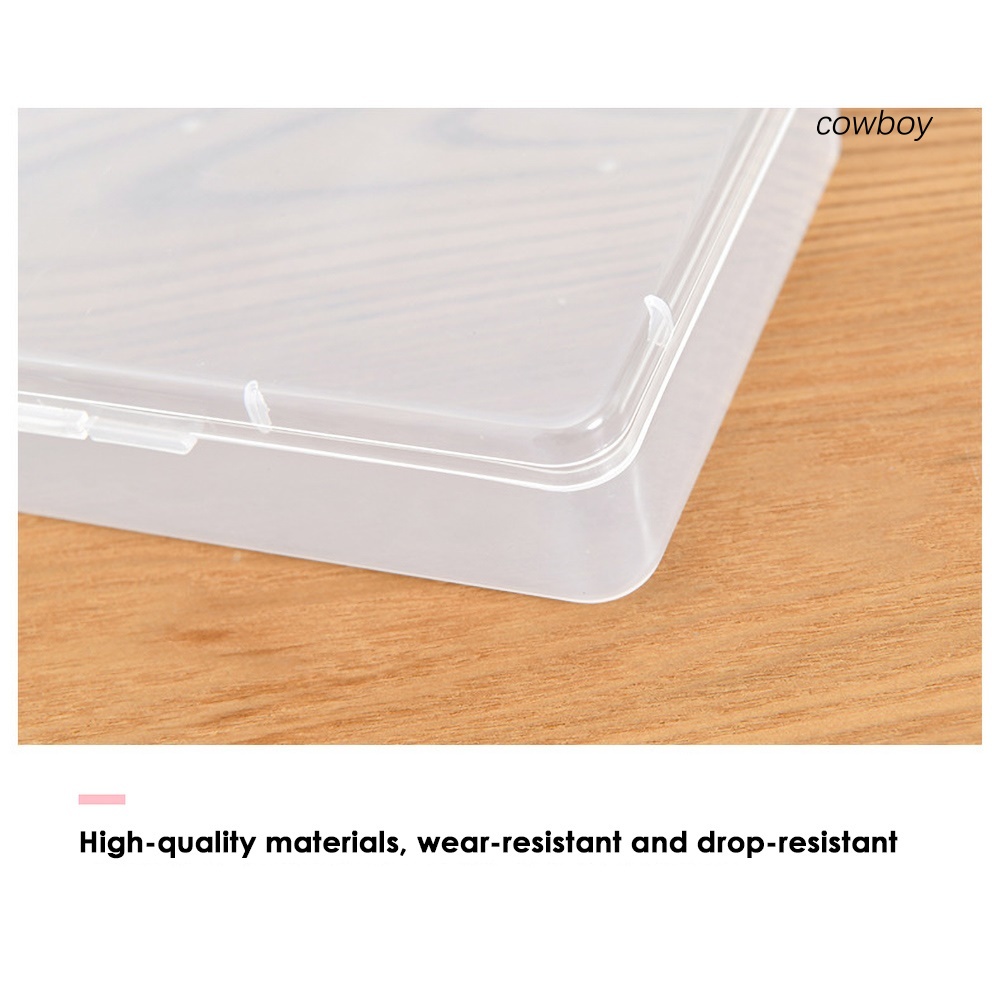 Hộp Đựng Khẩu Trang Chất Liệu PP Trong Suốt Chống Bụi Nhỏ Gọn Tiện Lợi | BigBuy360 - bigbuy360.vn