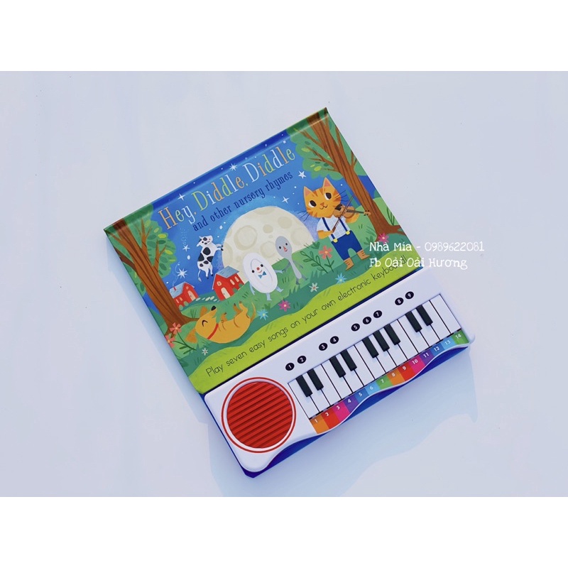 Đồ chơi sách đàn piano - sách nhập khẩu uk chính hãng