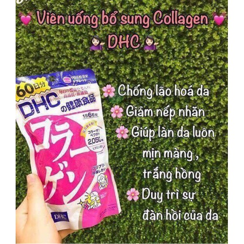 [CHÍNH HÃNG GIÁ TỐT] Viên Uống Collagen DHC 60 ngày Nhật Bản