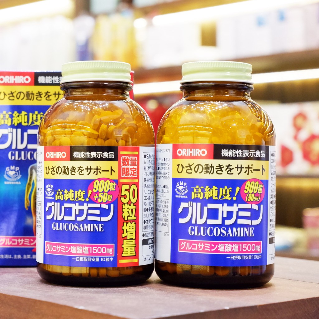 Viên Uống Glucosamine Giảm Đau Bổ Xương Khớp Orihiro Nhật Bản