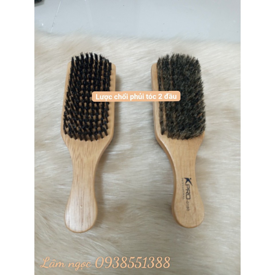 Lược chổi phủi tóc xịn xò cao cấp 2 mặt 🙈 FREESHIP 🙈 chuyên nghiệp cho salon barber shop nam nữ