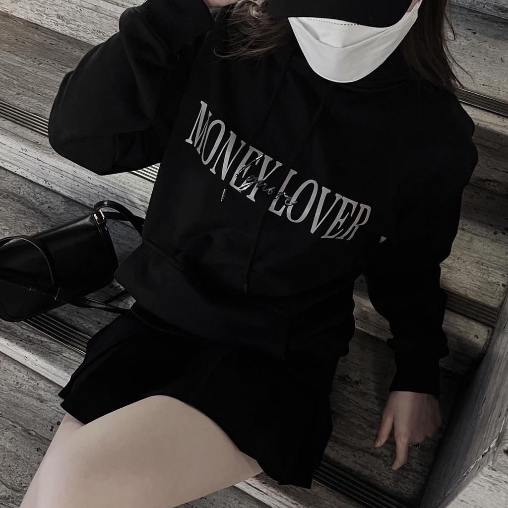 MONEY LOVER HOODIE - Áo Hoodie Nam Nữ Thiết Kế Form Rộng Vải Nỉ 100% Cotton Cao Cấp