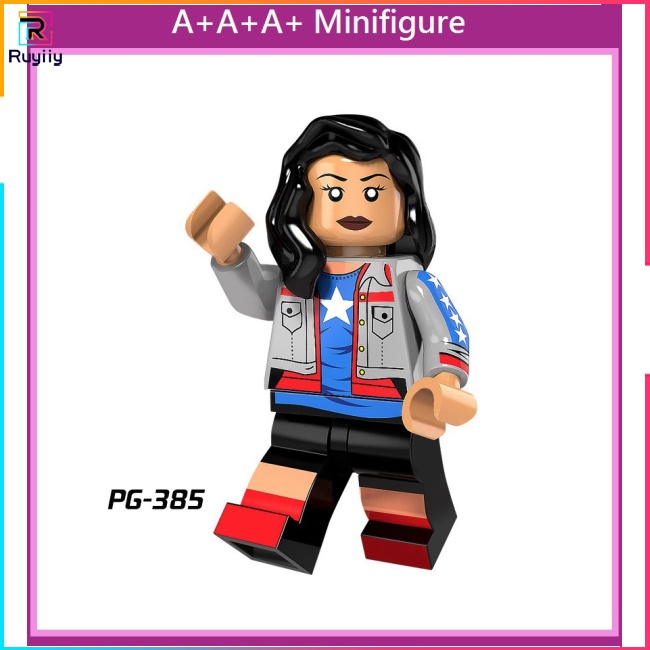 Mô Hình Lắp Ráp Mini R3 Pg8093 Siêu Anh Hùng Bain Wolverine Deadpool Đội Us