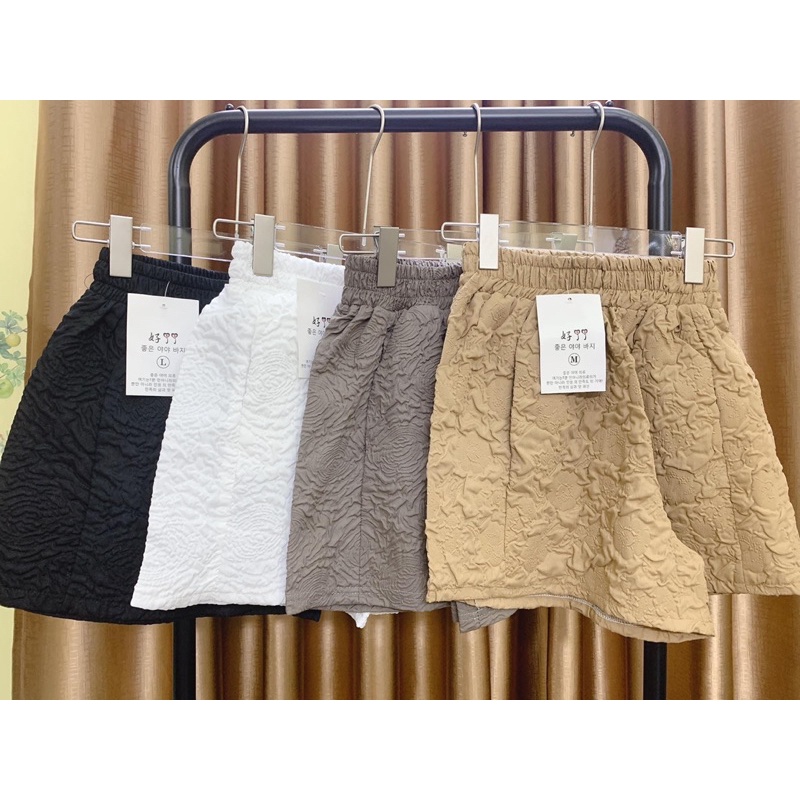 Quần Short Nữ Xốp Gấm Cạp Chun Siêu Xinh