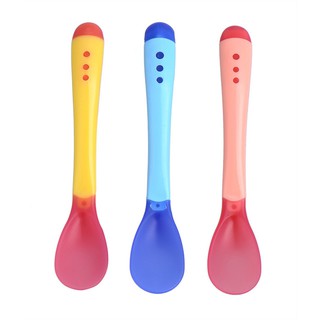 Combo 10 thìa báo nóng ăn dặm cho bé