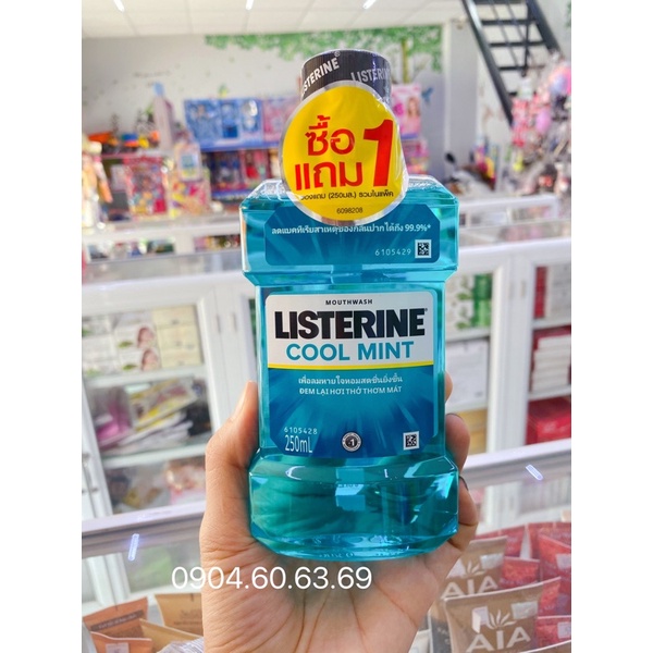 Nước Súc Miệng Listerine 250ml