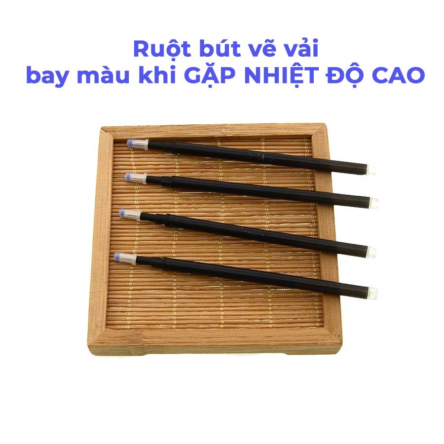 Ruột bút vẽ vải bay màu khi GẶP NHIỆT ĐỘ CAO, nhiều màu sắc dễ dàng sử dụng