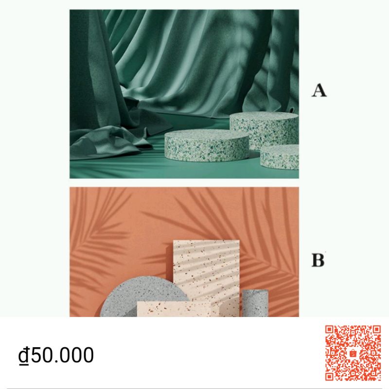 Phông Nền Chụp Ảnh, Thảm Chụp Ảnh 3D 2 Mặt Bìa Cứng Kháng Nước Hình 3D In Sắc Nét Mẫu 21