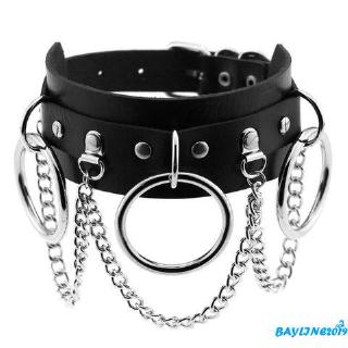 ❀May-punk Gothic Giả Da Dây Xích Kim Loại Vòng Eo Dây Đeo Đường Phố Trang Trí Khiêu Vũ Đai