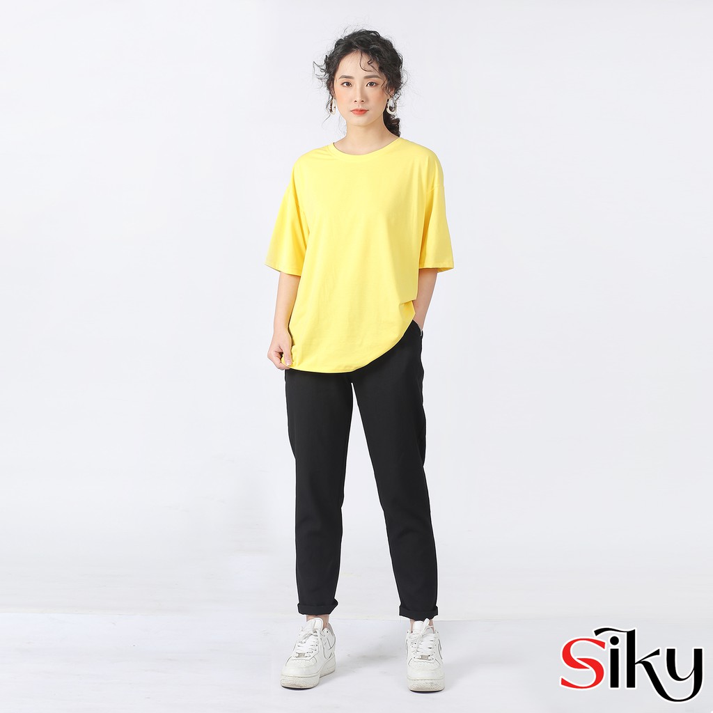 Áo phông trơn UNISEX- Siky