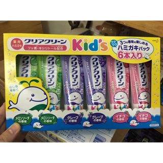 Kem đánh răng trẻ em #Kao màu ngẫu nhiên