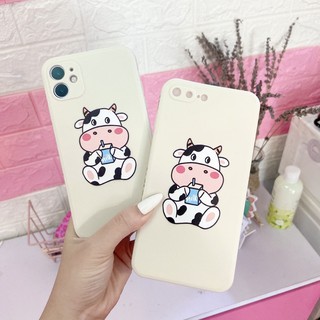 Ốp Bò Sữa In Viền Cạnh Vuông