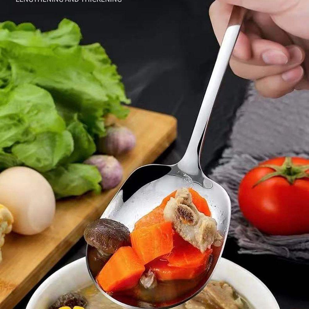 Goivanni Muỗng Ăn Súp Bằng Thép Không Gỉ Tiện Dụng