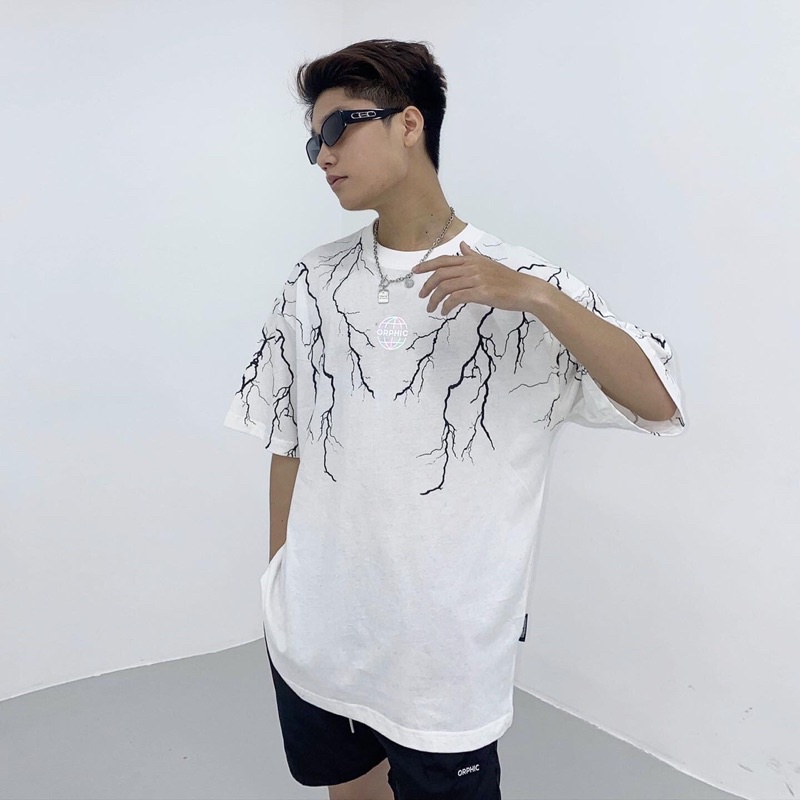 ÁO THUN UNISEX SẤM SÉT (WHITE) SALE 15/1