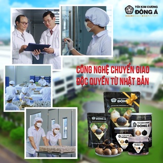 Tỏi đen kim cương Đông Á.