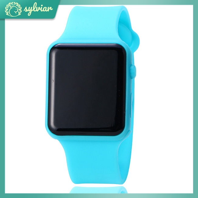 Đồng Hồ Đeo Tay Điện Tử Màn Hình LED Dây Silicone Dành Cho Nam Và Nữ