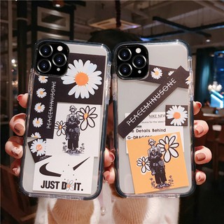 Ốp Điện Thoại Trong Suốt In Hình Hoa Cúc Gd Cho Iphone 11 Pro Xs Max Xr I8 I7 Plus