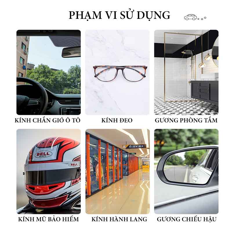 Tuýp Kem Bôi Chống Bám Sương Mù Kính Ô Tô TrueFul 100ml VERSION 2 CarZone