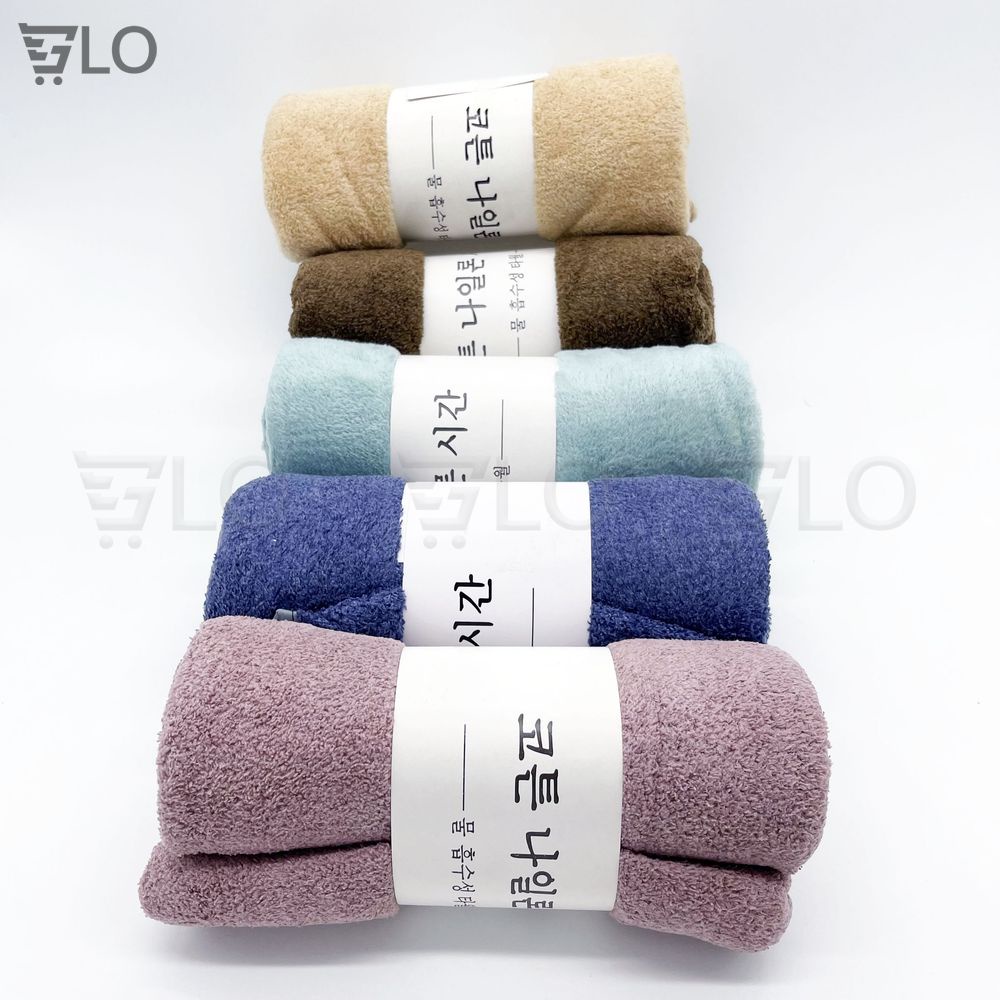 Khăn Tắm Hàn Quốc Mềm Mịn, Kích Thước 140x70cm