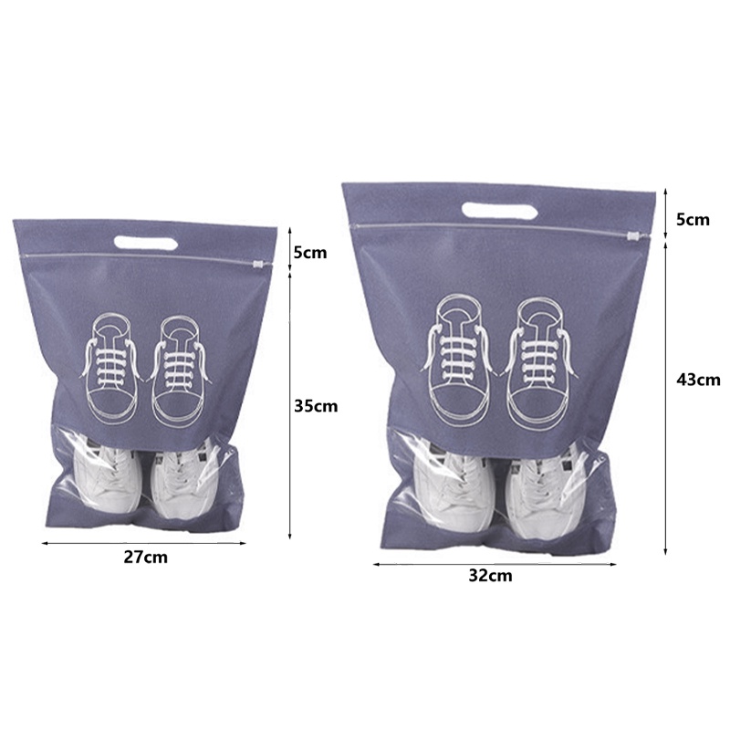 Túi Bảo Quản Giày Dép, Túi Đựng Giày Đi Du Lịch Hoặc Cho Vào Vali Chống Bẩn Tiện Lợi (Nhiều Màu Sắc)