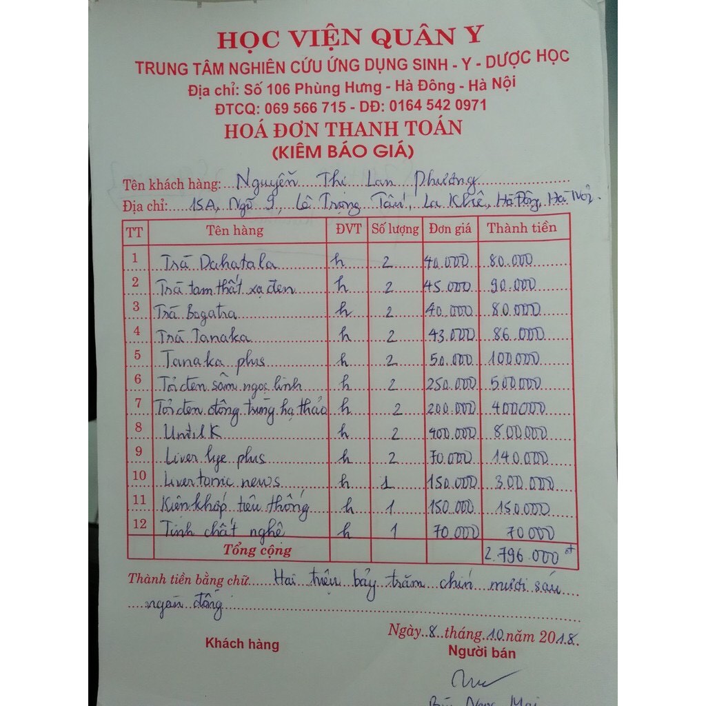 [ CHÍNH HÃNG ]  Tinh Chất Nghệ - Học Viện Quân Y - Bổ huyết, bồi bổ sức khoẻ