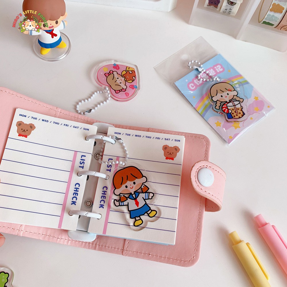 MÓC KHÓA NHÂN VẬT CUTE KEYCHAIN TRANG TRÍ SỔ TAY TÚI XÁCH | MOT247