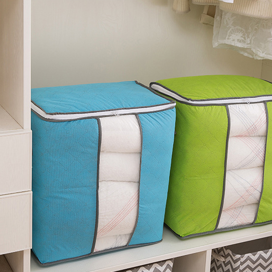 Túi Đựng Quần Áo Khóa Kéo Tiện Lợi 49x44 X 30cm